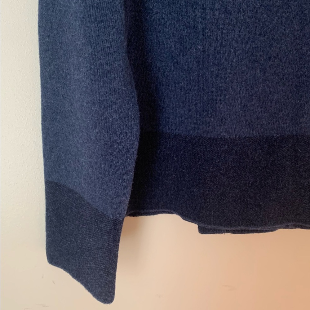 🌸HOST PICK🌸 CHIARAMENTE size L two-tone blue wool sweater - Picture 12 of 12